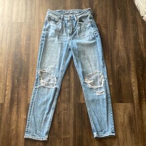 American Eagle ripped jeans